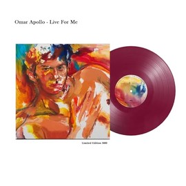 Omar Apollo - Live For Me Exclusive Limited Edition Fruit Punch Color Vinyl LP Record #3000 Copies