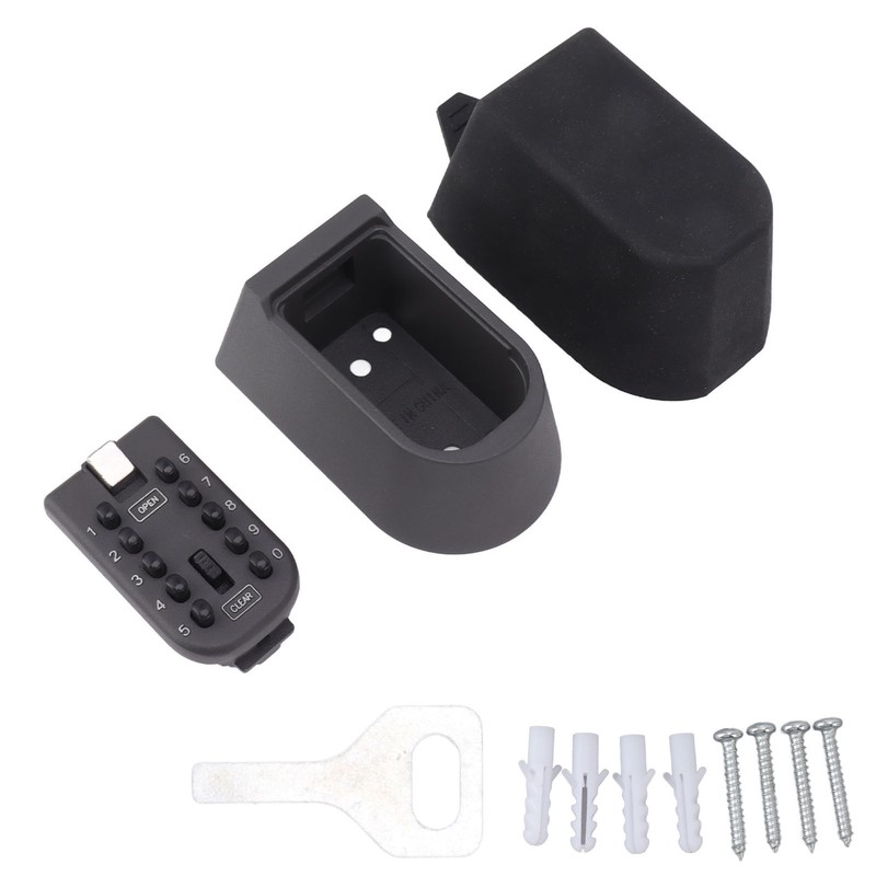 Push Button Key Keeper Box Wall Mount Key Storage Box