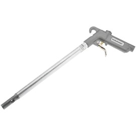 PRO SOURCE Pistol Grip Air Blow Gun: Venturi Nozzle, 1/4 NPT, 12" Tube Length