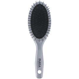 PARSA Beauty Pocket Brush Unicolor Mini Hair Brush Small with Metal Pins