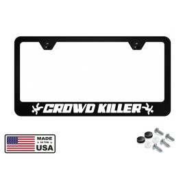 Crowd Killer Coyote Mustang Meme License Plate Frame For All Gt V6 Eco Boost