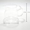 ELITEA Clear Glass Creamer Pitcher Milk Cream Tea Serving Pitcher