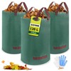 3 x 120L Garden Waste Bags,Waterproof Heavy Duty Large Refuse