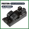 Motoforti 84820-10090 Driver Side Power Window Switch for Toyota Yaris