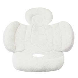 vocheer Baby Stroller Cushion, Soft Baby Pushchair Seat Liner Pram Head and Body Support Pillow Washable Baby Stroller Padding Head Support Cushion for Newborn, Grey