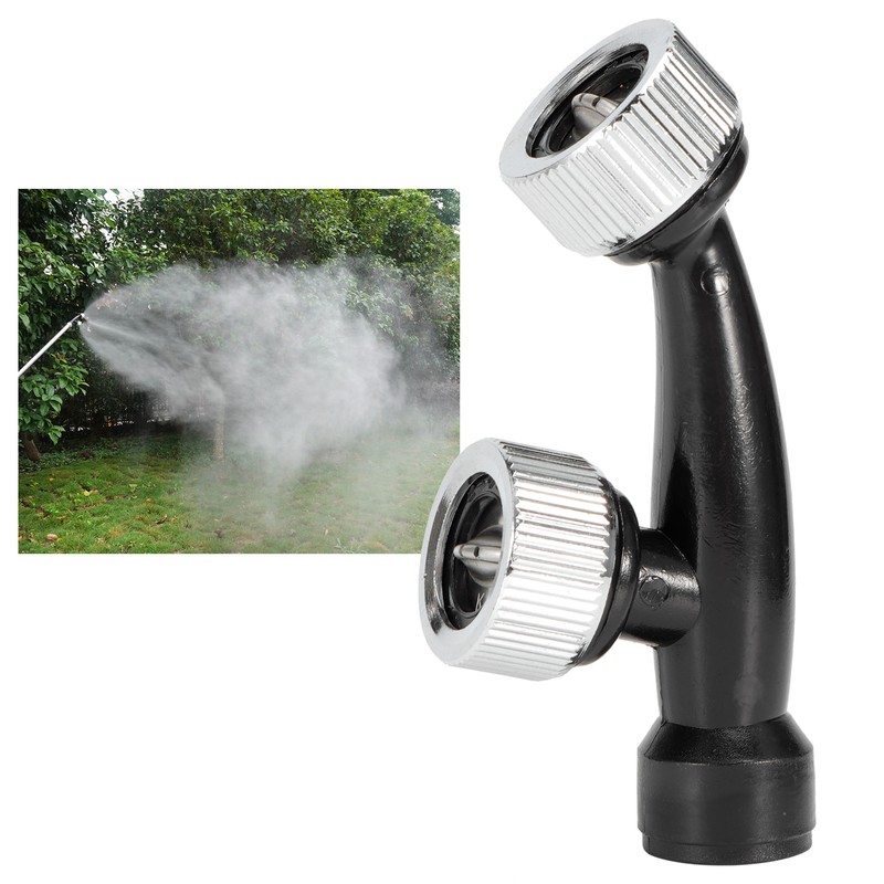 G1/4in Female Thread High Pressure Misting Dual Nozzles Garden Water