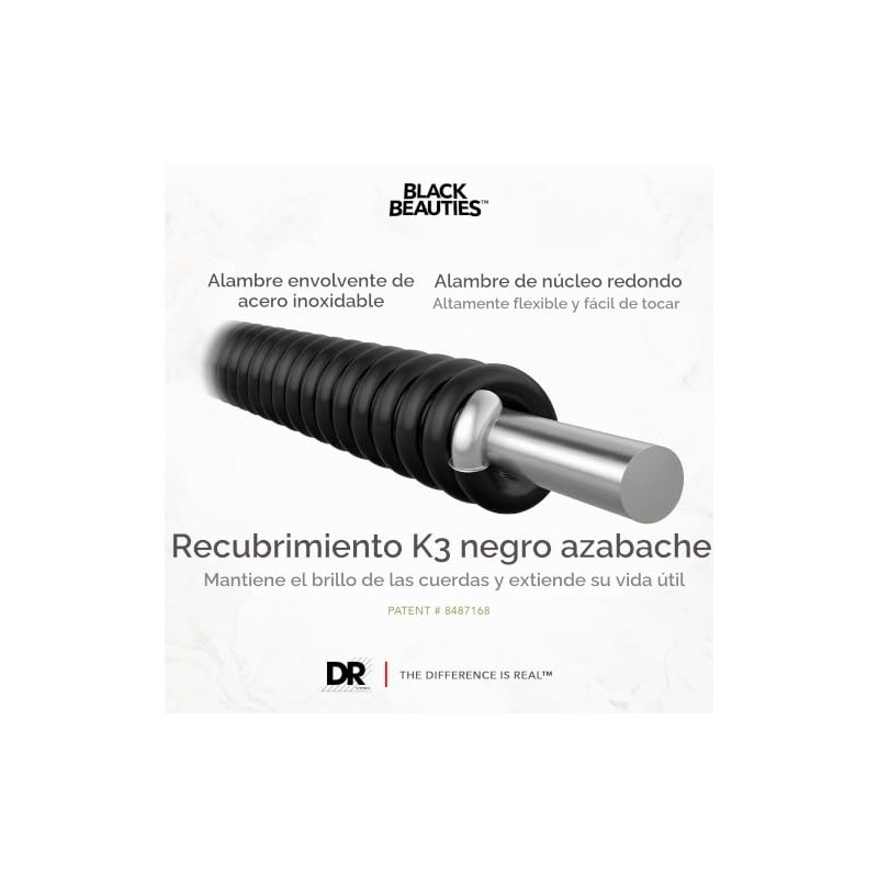 Dr Strings - Black Beauties - Cuerdas para bajo –