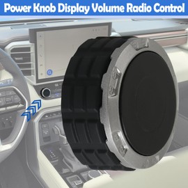 Osompar Display Power Volume Radio Control Knob Switch Compatible with Toyota Tundra Toyota Sequoia 2022-2025 Models with 14 Inch Display