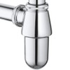Schläfer 3439600 Bottle Odour Trap for Washbasin, Cup Siphon, 1