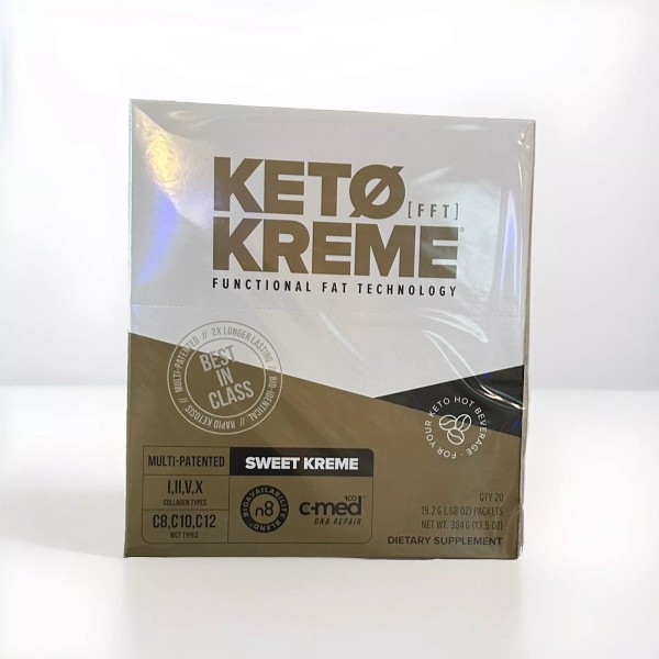 Pruvit Keto Kreme 20 Packets Flavor SWEET KREME Supplement