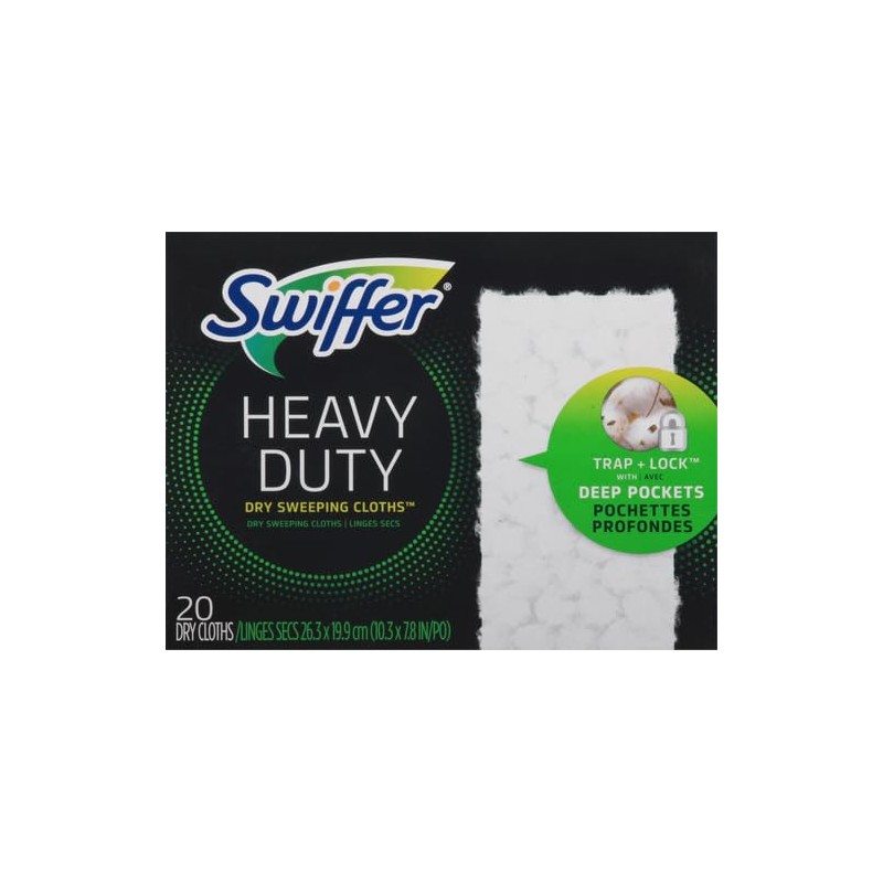Swiffer Swiffer Sweeper Heavy Duty Multi-Surface Dry Cloth Refills for
