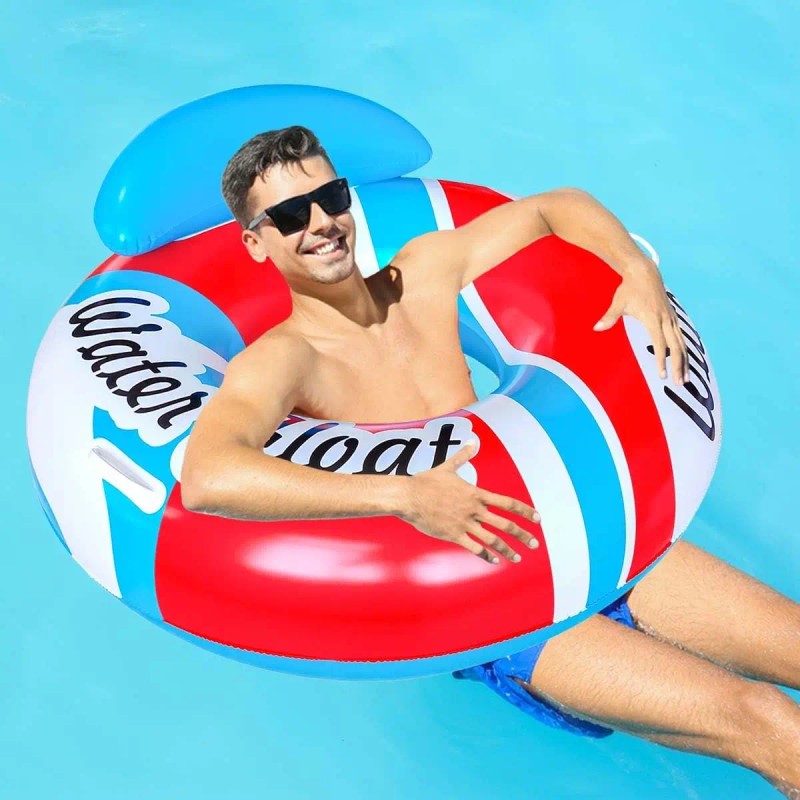 ping Pool Float Seat Swimming Rings Water Play Equipment Park