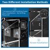 AITEE Acrylic Bathroom Organizer Shower Caddy, Clear Shampoo Holder Organizer