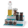 Copco Basics 3-Tier Spice Pantry Kitchen Cabinet Organizer, 10-Inch, Pagoda