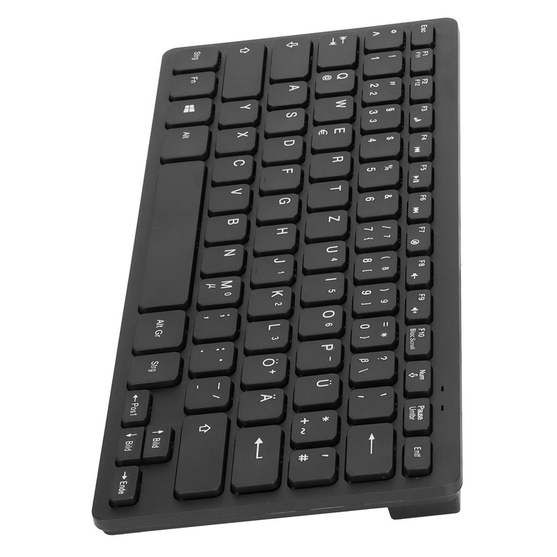 Computer Keyboards Ergonomic Design UltraThin Mini Durable Wired 78 Keys