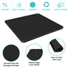 Haxmdfa Mini Fridge Silicone Mat 24''x24 X0.6'' Under Refrigerator Mat