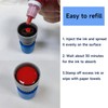 PATIKIL Automatic Inking Number Stamp Number 7 Stamp Teacher Stamp