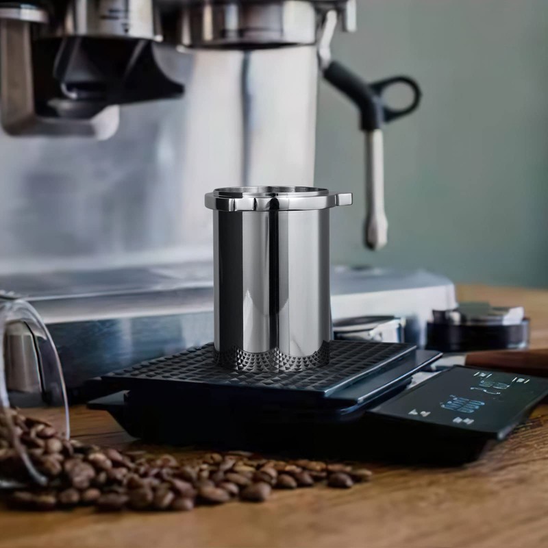 53.4mm Dosing Cup, Pavant 304 Stainless Steel Espresso Dosing Cup