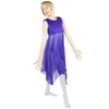 Danzcue - Chaleco para niños, Púrpura profundo, Large/X-Large-Child