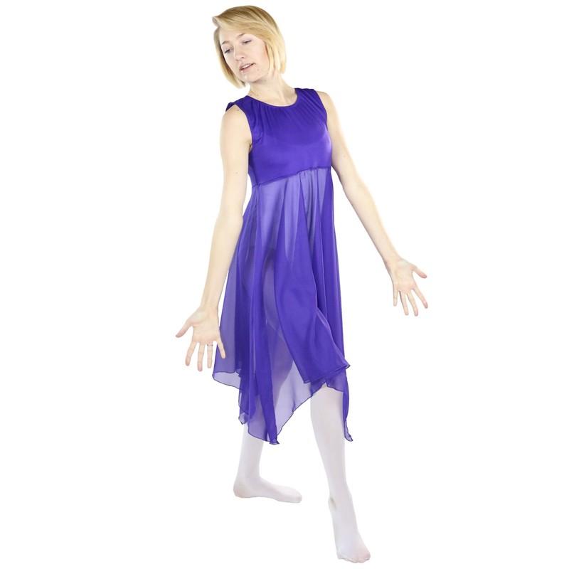 Danzcue - Chaleco para niños, Púrpura profundo, Large/X-Large-Child