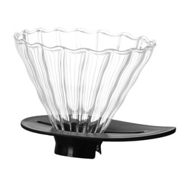 NOLITOY Compact Coffee Dripper Funnel Elegant and Lightweight Coffee Supply for Home Brewing for Coffee Lovers Reusable and Easy to Clean Design