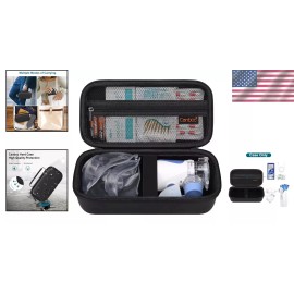 Canboc Hard Travel Case for Portable Nebulizer Machine for Adults and Kids, Hand