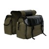 Cycling Side Bags Canvas Bike Commuting Bag Saddle Bags Large