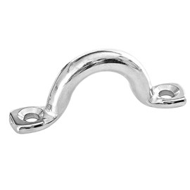 9Tong Tie Down Deck Loop Steel Stainless Hardware Deck Loop Marine Boat Top Eye Strap Kayak Pad SUS316 5mm 1/5 Inch 8pcs