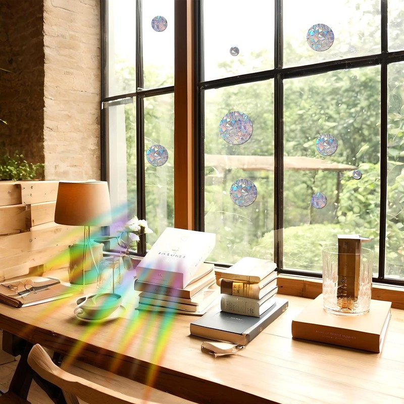 EONBES Anti Collision Window Sticker to Prevent Bird Strikes Bird