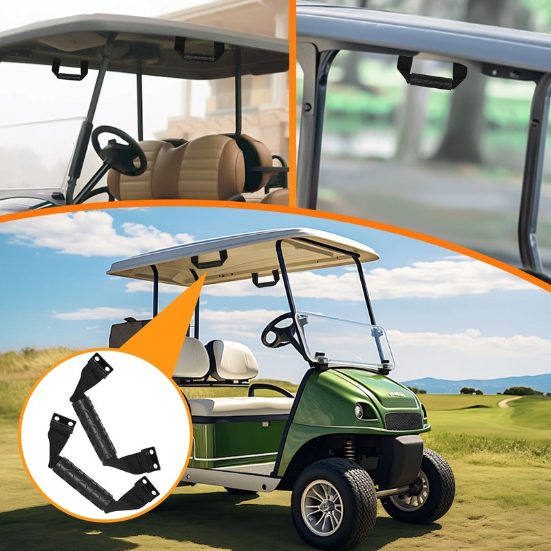 2 Pack Universal Golf Cart Soft Grab Handle Compatible with