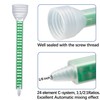 houya 20 Pack Epoxy Mixing Nozzle Adhesive Static Mixing Nozzle