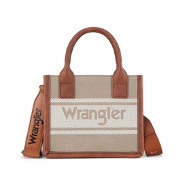 Wrangler Mini Tote Bag for Women Western Small Crossbody Purse Top Handles Satchel Handbag WG171-2811KH