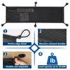 WurdeWindig Cable Management Net, Cable Manager Kit,Flexible Under Desk Mesh,