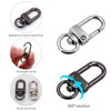 Snap Hook with Swivel Joint, Pack of 20 Zinc Alloy