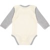 inktastic Baby Cat Long Sleeve Creeper 6 Months Natural and