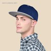 CHOK.LIDS Flat Bill Visor Classic Snapback Hat Blank Adjustable Brim