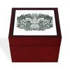 CafePress Maori Tattoo Stone Memory Keepsake Jewelry Box, 5"x5"x3.75"