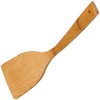 山下 Crafts Spatula, Turner Natural Bamboo 29.5 X/6.5 cm Carbide