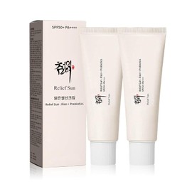 Protector solar coreano orgánico SPF50+, PA ++++ arroz y probióticos | Solución coreana para el cuidado de la piel para todo tipo de pielProtección nu