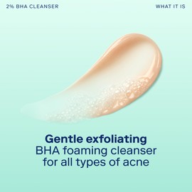 Skinfix Acne+ BHA Cleanser: Multi-Level Pore Resurfacing, Deep Pore & Acne-Fighting Cleanser Helps Reduce Blemish Size, Redness & Excess Oil, 1 Fl Oz