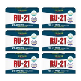 R-U21 representative product Vitamin C 6 units (36 tablets) / 알유21 대표상품 비타민C 6개(36정)