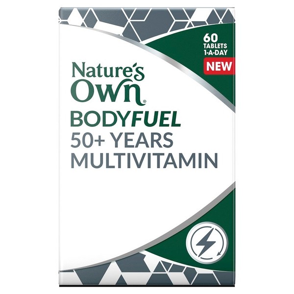 Nature's Own Bodyfuel 50+ Years Multivitamin Tab X 60