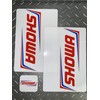 SHOWA Factory Fork Suspension Decals Stickers Shock Red Blue