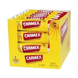 Bálsamo labial Carmex de 15 onzas, paquete de 24