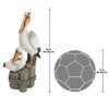 Design Toscano Coastal Decor Ocean's Perch Pelicans Garden Bird Statue,