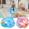 Baby Pool Float with Safety Seat Steering Wheel Cartoon Inflatable