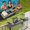 CLICLIET Pool Bar for Above Ground Pool, Pool Side Table