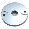 Chrome Plated Floor and Ceiling Split Flange Fits 1/2-Inch Copper Pipe - By PlumbUSA