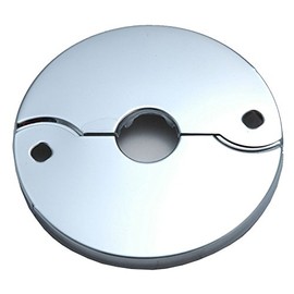 Chrome Plated Floor and Ceiling Split Flange Fits 1/2-Inch Copper Pipe - By PlumbUSA