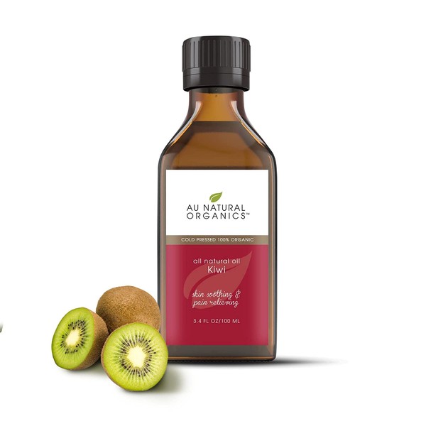 Au Natural Organics Kiwi Seed Oil 3.4 Oz | 100 Ml